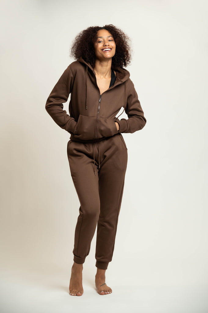 SOFT JOGGER SETS | BROWN