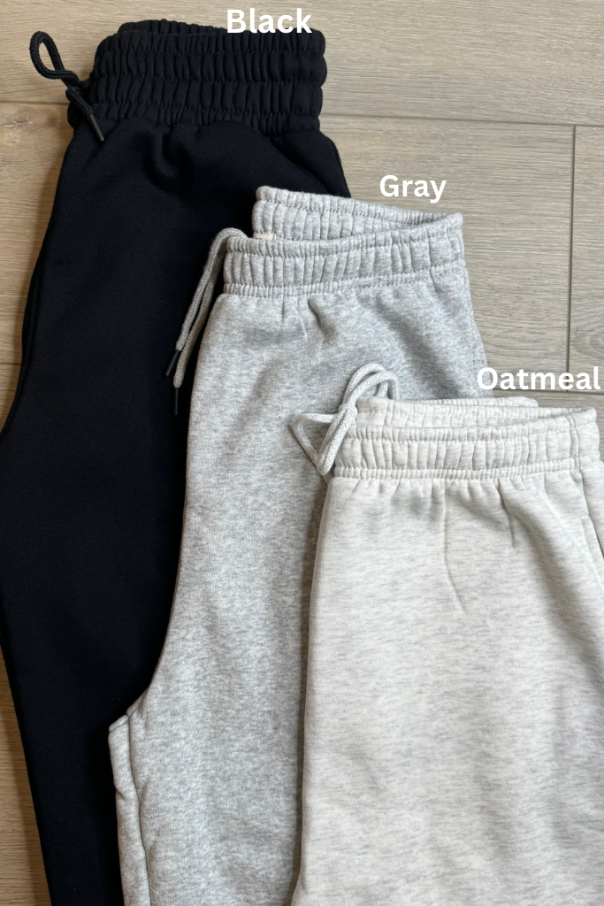 SOFT FLEECE OVERSIZED JOGGERS